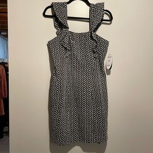 NEW! Scoop Women’s Crochet Dress with Ruffle Sleeves